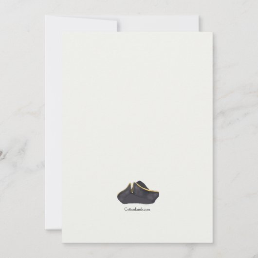 Einladung der Frau Pirate (Rückseite)