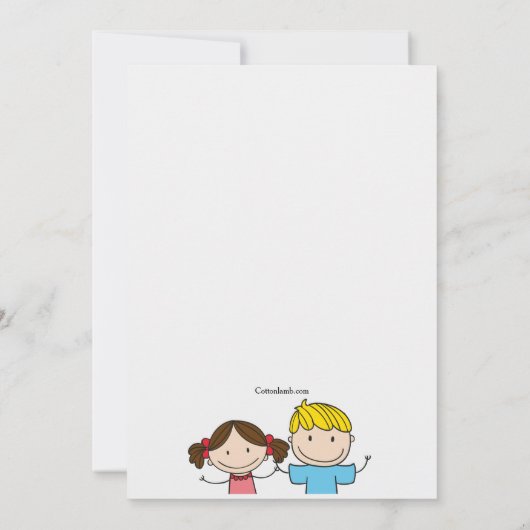 Einladung der Freunde (Rückseite)