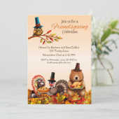 Einladung der freundschaftlichen Ansammlung (Stehend Vorderseite)