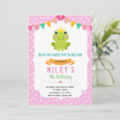 Einladung der Froschprinzessin (Stehend Vorderseite)