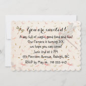 Einladung der Geburtstagsdrachenfliegen (Vorderseite)