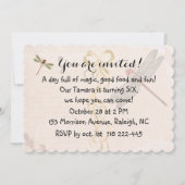 Einladung der Geburtstagsdrachenfliegen (Vorderseite)