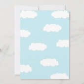 Einladung der Geburtstagspartei von Feuerwehrfahrz (Rückseite)