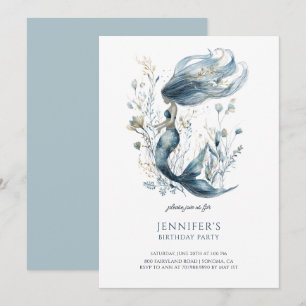 Einladung der Geburtstagspartei von niedlichen Mäd