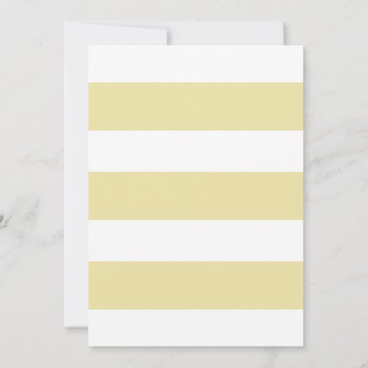 Einladung der gelben Strippendusche (Rückseite)