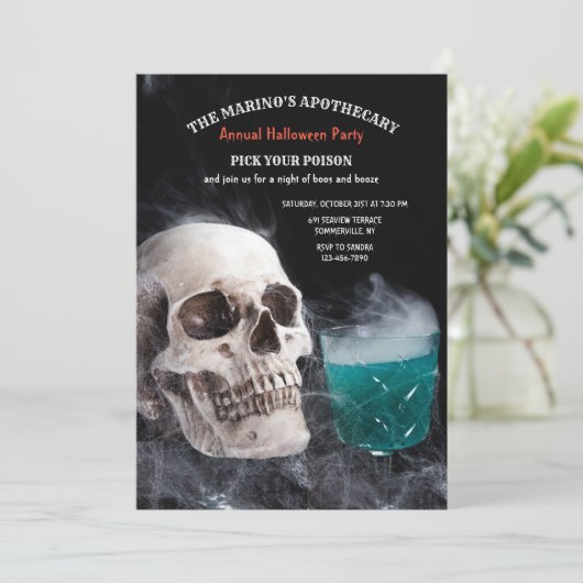 Einladung der Giftbraue (Stehend Vorderseite)