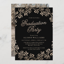 Einladung der Gilded Bronze Graduation Party