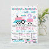 Einladung der Girl Train, Chugga Cugga ZWEI (Stehend Vorderseite)