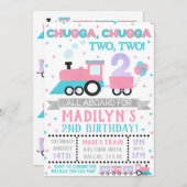 Einladung der Girl Train, Chugga Cugga ZWEI (Vorne/Hinten)