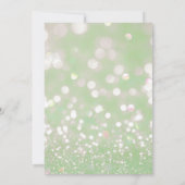 Einladung der Girl Winter Baby Dusche (Rückseite)