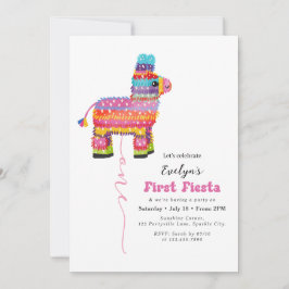Einladung der Girl's First Fiesta zum Geburtstag P