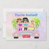 Einladung der Girls Night (Vorderseite)