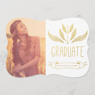 EINLADUNG DER GOLD GRADUATION PARTY 2015