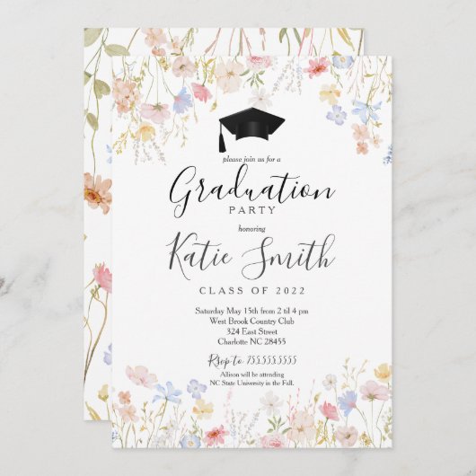 Einladung der Graduiertengruppe, Abschluss der Wil (Vorne/Hinten)