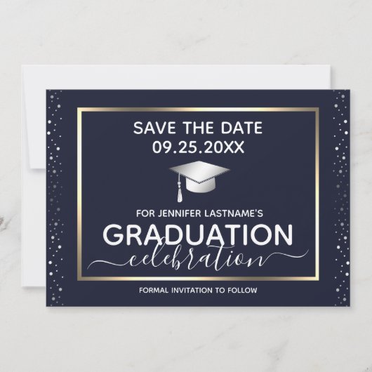 Einladung der Graduiertengruppe Save the Date (Vorderseite)