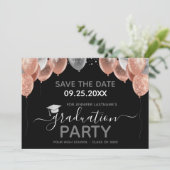 Einladung der Graduiertengruppe Save the Date (Stehend Vorderseite)