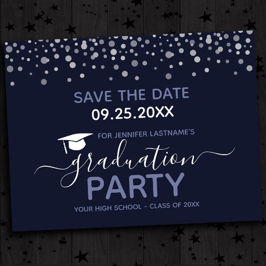 Einladung der Graduiertengruppe Save the Date Postkarte