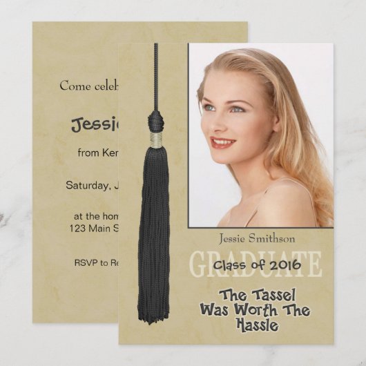 Einladung der Graduiertenpartei - Ärger (Vorne/Hinten)