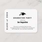 Einladung der Graduierungsgruppe (Vorderseite)