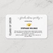 Einladung der Graduierungsgruppe (Vorderseite)