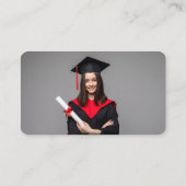 Einladung der Graduierungsgruppe (Rückseite)