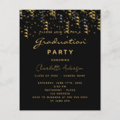 Einladung der Graduierungspartei zur Einladung zum (Vorderseite)