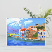 Einladung der griechischen Küste (Stehend Vorderseite)