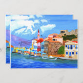 Einladung der griechischen Küste (Vorne/Hinten)