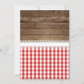 Einladung der Grillen Graduation Party (Rückseite)