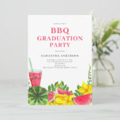 Einladung der Grillen Graduation Party (Stehend Vorderseite)