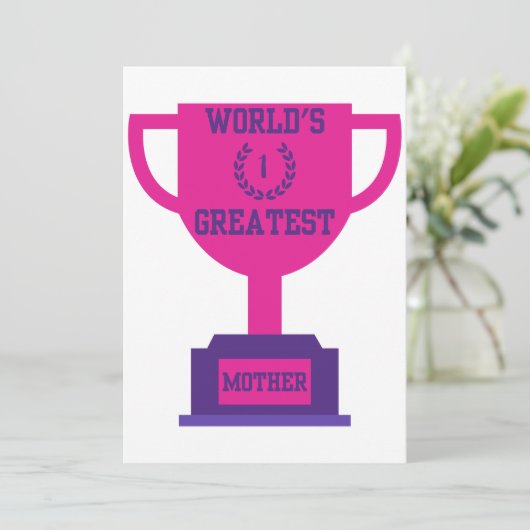 Einladung der größten Mutter der Welt (Stehend Vorderseite)