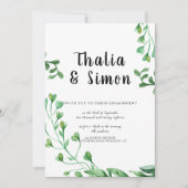 Einladung der Grünen-Gruppe (Vorderseite)