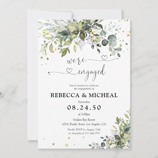 Einladung der Grünen-Gruppe (Vorderseite)