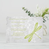 Einladung der grünen Libelle (Stehend Vorderseite)