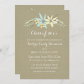 Einladung der Gruppe "Custom Graduation Party" (Vorne/Hinten)