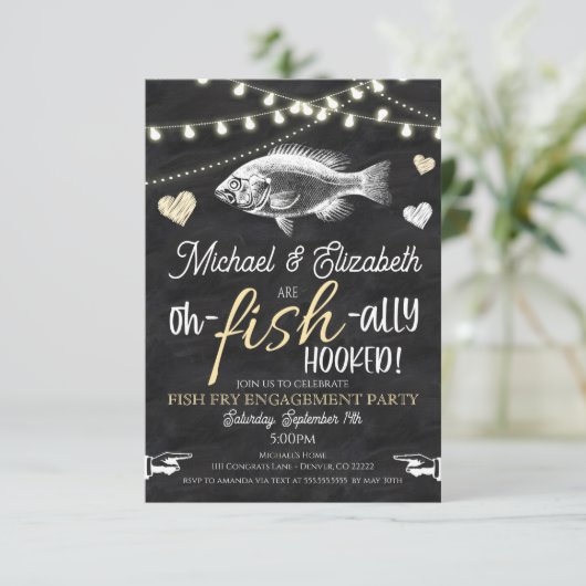 Einladung der Gruppe "Fischerei" (Stehend Vorderseite)