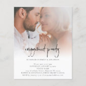 Einladung der Gruppe für Minimalistisches Foto (Vorderseite)