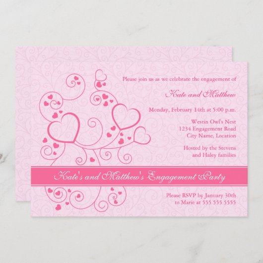 Einladung der Gruppe "Herz und Wirbel" (Vorne/Hinten)