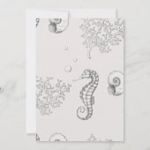 Einladung der Gruppe "Nautisches Seepferd" (Rückseite)