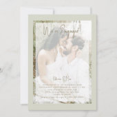 Einladung der Gruppe "Sage Couple Foto" (Vorderseite)