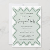 Einladung der Gruppe "Wavy Border Engagement" (Vorderseite)