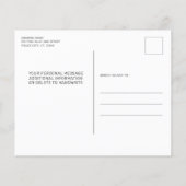 Einladung der Haushaltspolizei zum Foto (Rückseite)