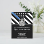 Einladung der Haushaltspolizei zur Einführung eine (Stehend Vorderseite)