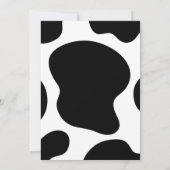 Einladung der Heiligen Kuh zum Geburtstag (Rückseite)