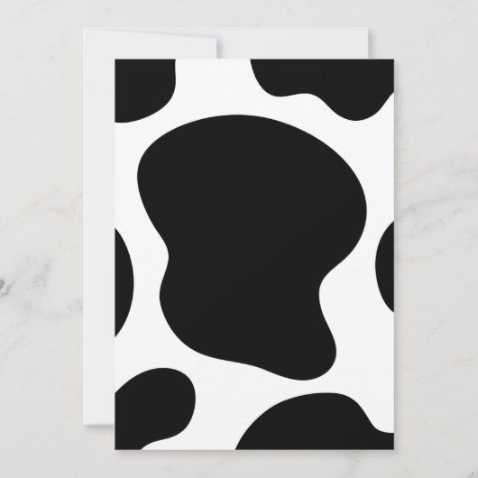 Einladung der Heiligen Kuh zum Geburtstag (Rückseite)