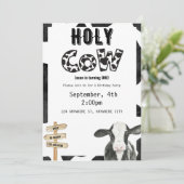 Einladung der Heiligen Kuh zum Geburtstag (Stehend Vorderseite)