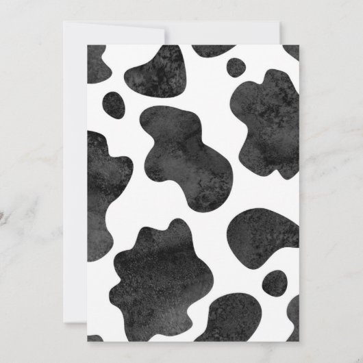 Einladung der Heiligen Kuh zum Geburtstag (Rückseite)