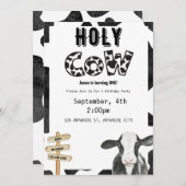 Einladung der Heiligen Kuh zum Geburtstag (Vorne/Hinten)