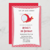 Einladung der Helikopter Geburtstagspartei (Vorne/Hinten)