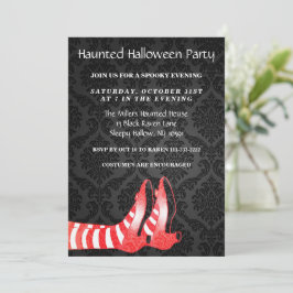 Einladung der Hexe-Halloween-Party